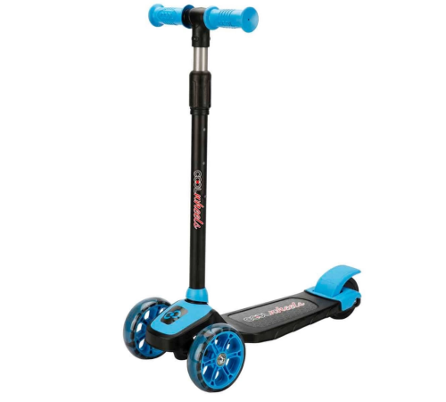 Twist 3 Tekerlekli Işıklı Scooter Mavi
