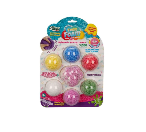 Slimy Ever Foam 7 Renkli Slime