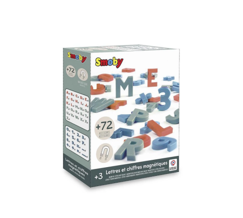 72 Magnetic Letters & Numbers