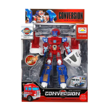 1:24 Sesli ve Işıklı Dönüşebilen Robot 22 cm
