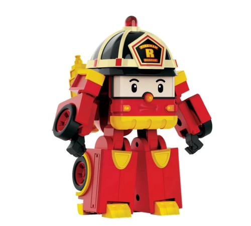 Sesli ve Işıklı Robocar Poli Büyük Transforming Robot Roy