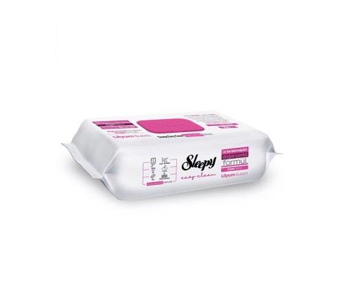 Yüzey Temizlik Havlusu 100 Adet Lilyum Pembe