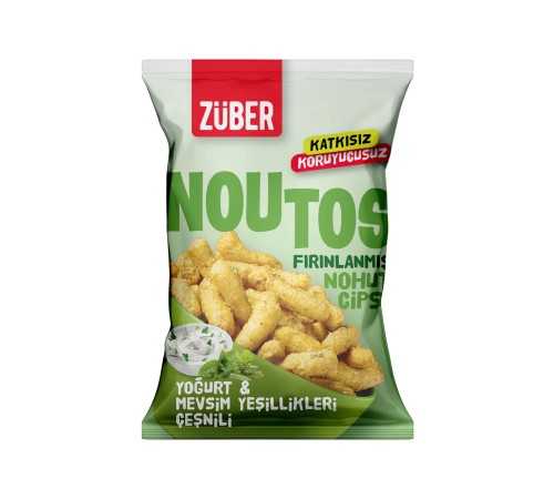 Fırın Nohut Cipsi 55 Gr Yoğurt ve Mevsim Yeşillikleri
