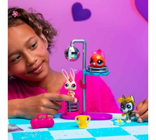 6377 SUN- LİTTLEST PETSHOP MİNİŞLER DISCO NİGHT OYUN SETİ