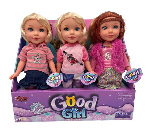 WG-36001 MÜZİKLİ 36CM GOOD GIRL BEBEK