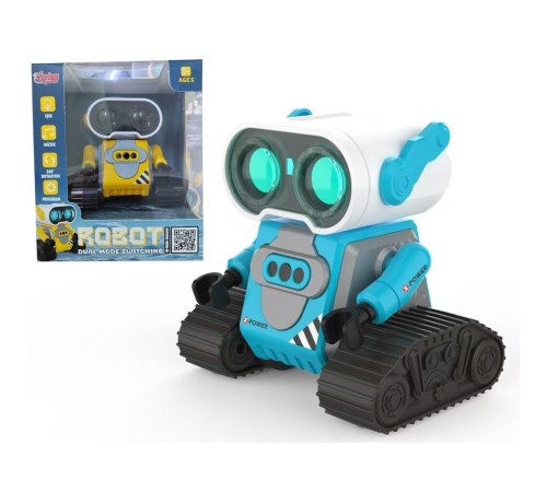 S-023 4568 MAVİ-SARI UK FF ŞARJLI 2 4G ROBOT ARABA