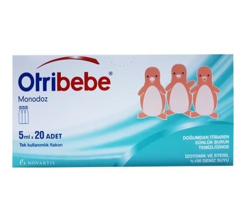 Otribebe Monodoz  %100 Doğal Deniz Suyu 5 ml x 20 Flakon