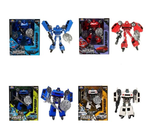 5039 -YFN-ROBOT TRANSFORMER POLICE-G/FAST FLAME 2R 2A