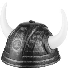 Viking Başlığı Asteri Başlığı Gümüş Renk