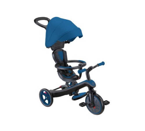 Globber Explorer 4in1 Trike Bisiklet Kraliyet Mavisi