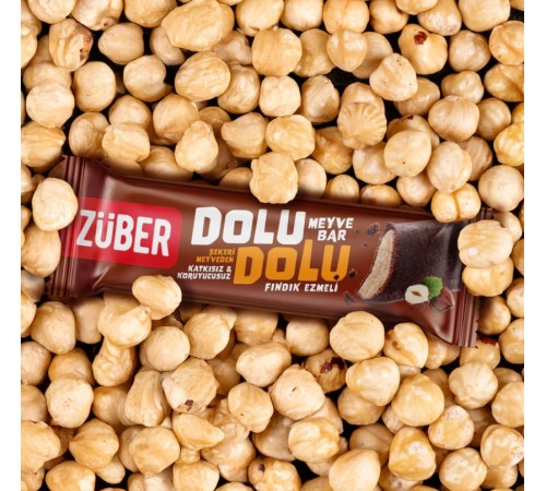 Dolu Dolu Fındık Ezme Meyve Bar 30 Gr