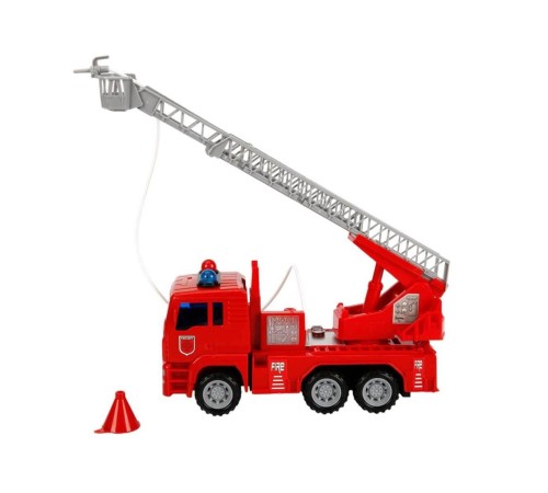 Sesli ve Işıklı Su Fışkırtan İtfaiye Aracı 24 cm