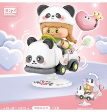 LZ-4307 LOZ PANDA SALLANAN SÜRÜŞ 188 PARÇA BLOCK OYUNCAK