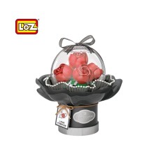 LZ-1300 LEDLİ KIRMIZI GÜL BUKETİ 305 PARÇA BLOCK OYUNCAK