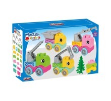03 607 MASTER BLOKLAR İNŞAAT KAMYONLARI SETİ