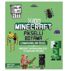 %100 Pikselli Boyama Canavarlar Özel
