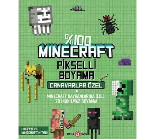 %100 Pikselli Boyama Canavarlar Özel