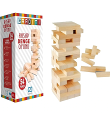Ahşap Denge Oyunu Küçük Boy