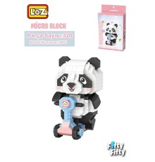 LZ8801 PANDA SCOOTER BLOCK OYUNCAK 320 PARÇA