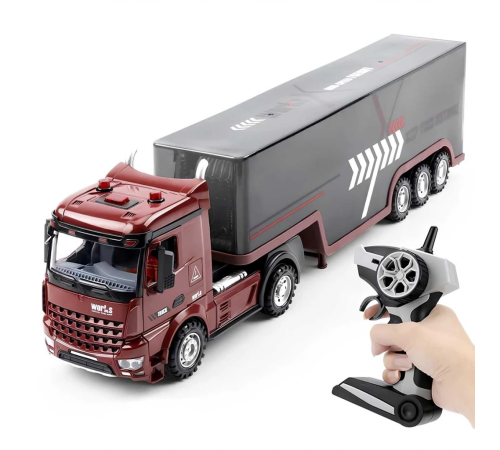 Long Vehicle Kumandalı Işıklı Dorseli Pilli Tır