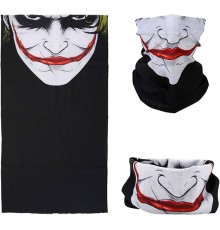 Joker Desenli Çok Amaçlı – Yüz, Boyun ve Bandana Maskesi 5 No