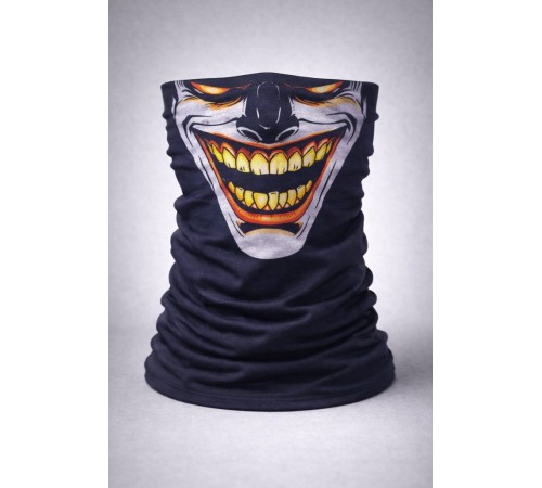 Joker Gülüşlü Maske – Çok Amaçlı Boyunluk Bandana 3 No
