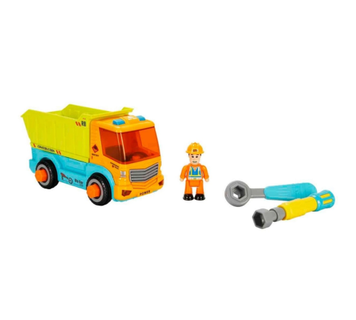 Sesli ve Işıklı Figürlü Sök Tak Mini Kamyon Seti
