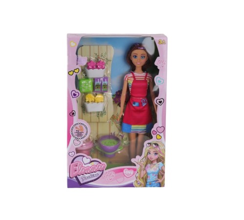 WG-661005 KUTULU 29CM AKSESUARLI ÇİÇEKÇİ