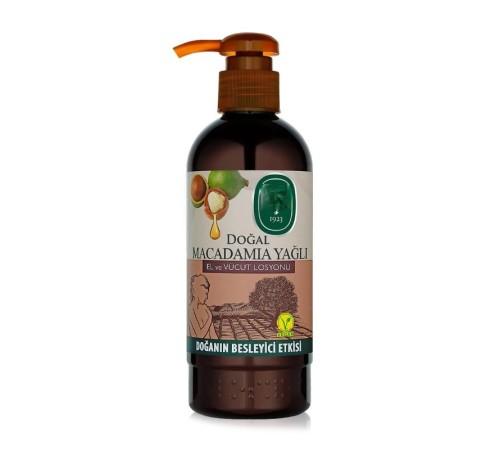 Doğal Macadamia Yağlı El ve Vücut Losyonu 250 ml