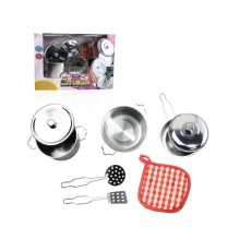 ATF-1818-A 8 PARÇA ÇELİK TENCERE TAVA SET