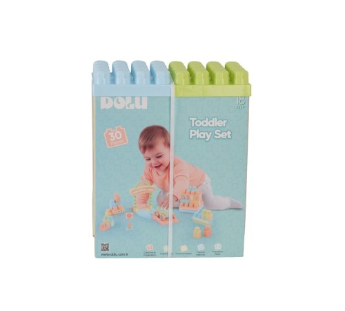 5218 OYUNCAK YOL VE BLOK SET 30 PCS