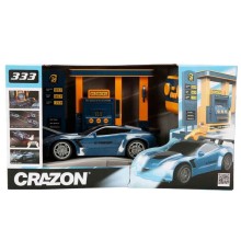 41627 SUN-ZHC-CRN-RC ARABA BENZİN İSTASYONLU DUMAN PÜSK 2 4GHZ SES IŞIK