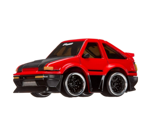CarTuned JDM Seri 2 1985-87 Sprinter Trueno GT-Apex AE86 - Siyah Kırmızı Araba