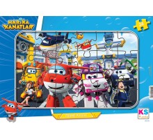Ks Games 24 Parça Harika Kanatlar Frame Puzzle