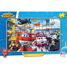 Ks Games 24 Parça Harika Kanatlar Frame Puzzle