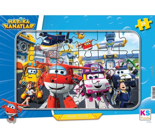 Ks Games 24 Parça Harika Kanatlar Frame Puzzle