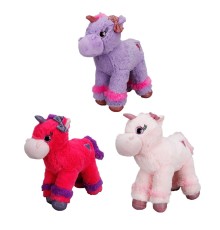 Unicorn Renkli Peluş At 28 cm. 1 Adet Fiyatıdır