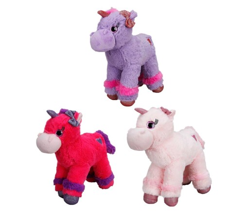 Unicorn Renkli Peluş At 28 cm. 1 Adet Fiyatıdır