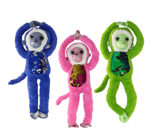 Süslü Maymunlar Peluş Oyuncak 45 cm 1 adet