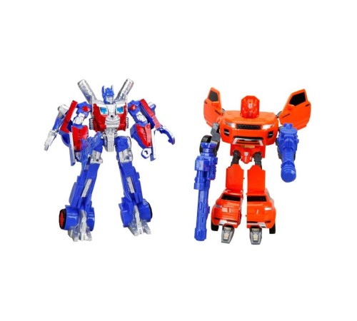Işıklı 2'li Power Robot Transformer Dönüşen Araçlar