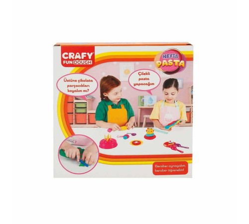 Crafy Nefis Pasta Oyun Hamur Seti 200 g 17 Parça