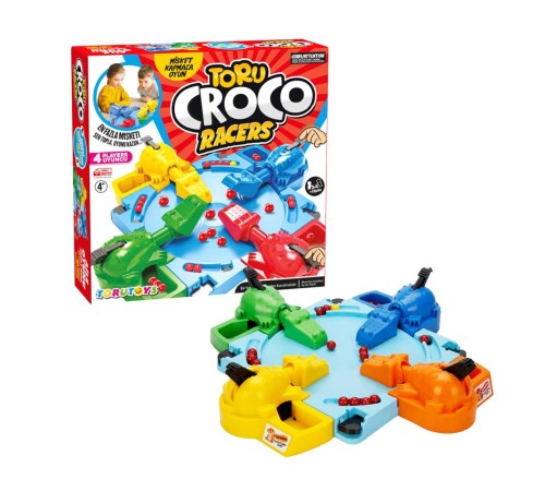 Toru Croco Misket Kapmaca Eğlenceli Aile Kutu Oyunu