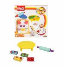 Crafy Hamur İşi Oyun Hamuru Seti 200 g 6 Parça