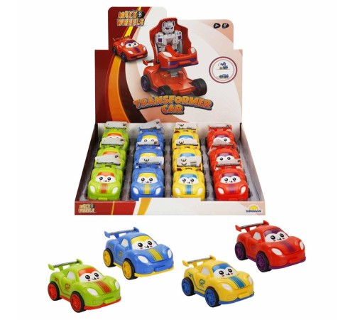 Maxx Wheels Robota Dönüşen Sürtmeli Araba
