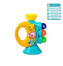 JLG-855-38A IŞIKLI VE MÜZİKLİ TROMPET BEBEK -VRD