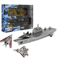 ASKER OYUN SET JET/UÇAK GEMİSİ 4PRÇ