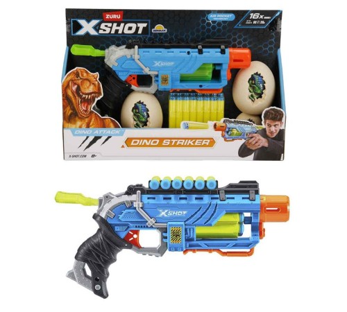 X-SHOT SÜNGER ATAN DİNO ATTACK STRİKER