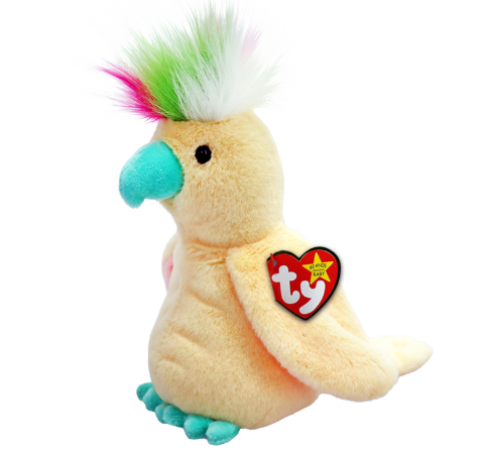 TY41346 POMPOM - COCKATOO CREAM -MGA