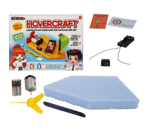 S01005062 SUN-YEK-EDS BİLİM SET HOVERCRAFT DENEY