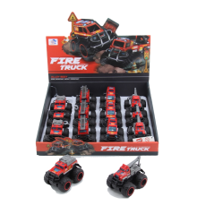 779-69A DUBLE SÜRTMELİ METAL DIECAST İTFAİYE